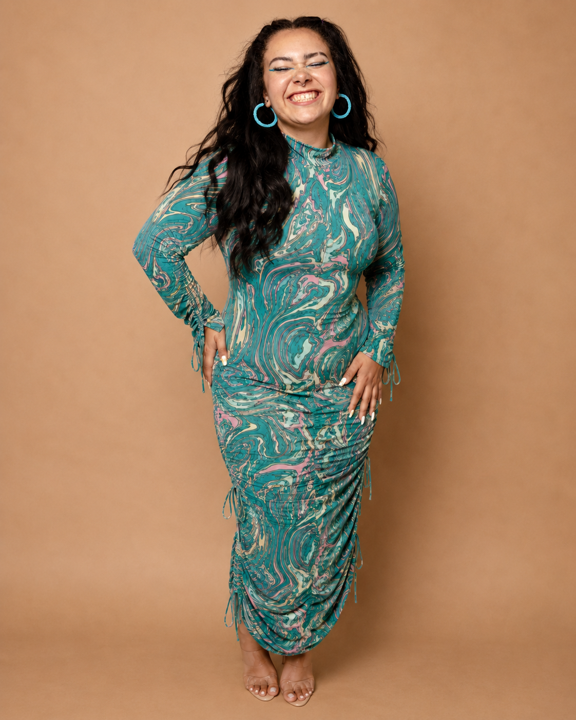 Electric Tides Maxi Dress Secondary image